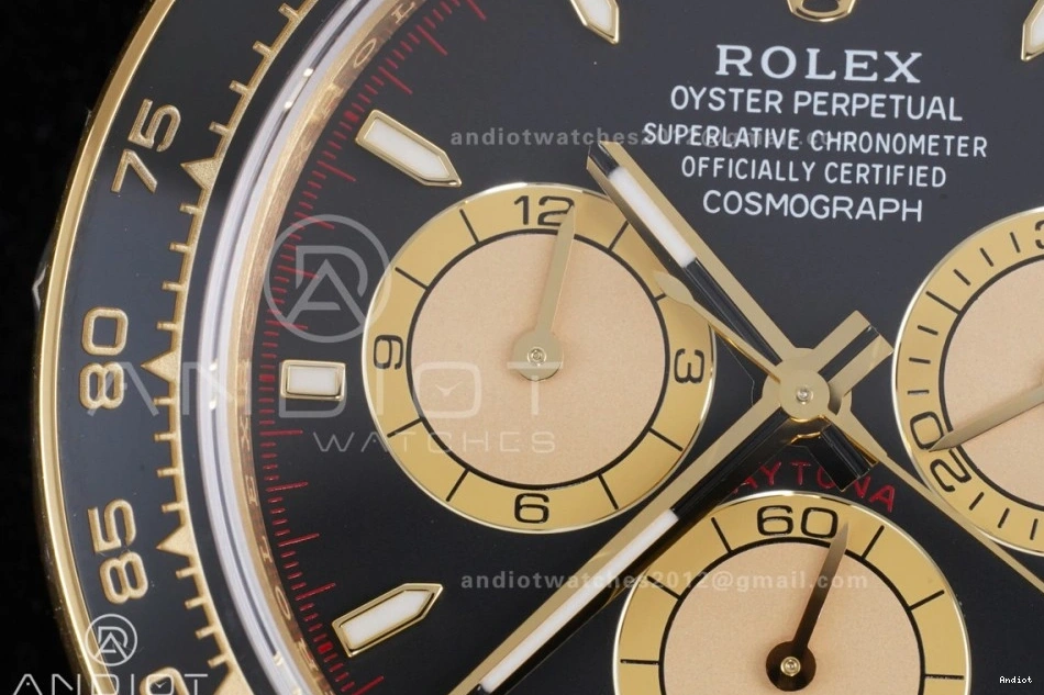 YG 1:1 V2 VSF Oysterflex Edition 126518 Best Dial (Weighted) Black Strap on Daytona VS4131 1205